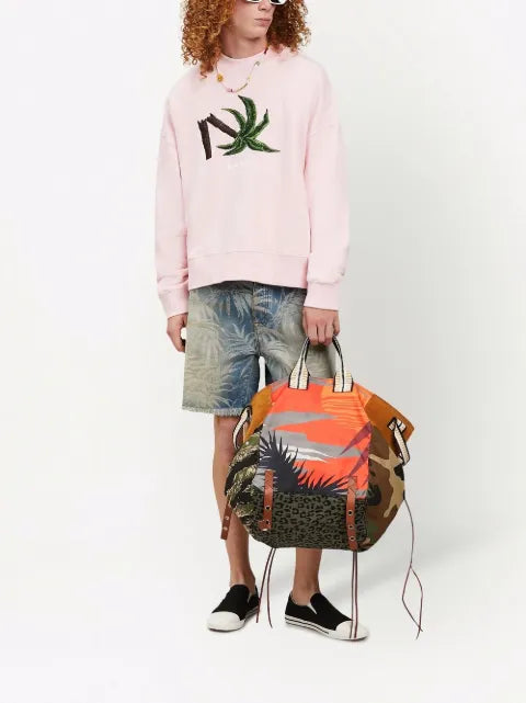 Palm Angels Broken Palm print T-shirt