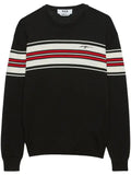 MSGM chest stripe jumper