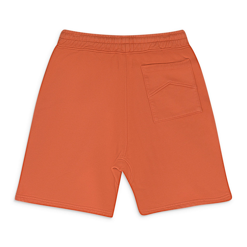 ORANGE SCRIPT LOGO SHORTS