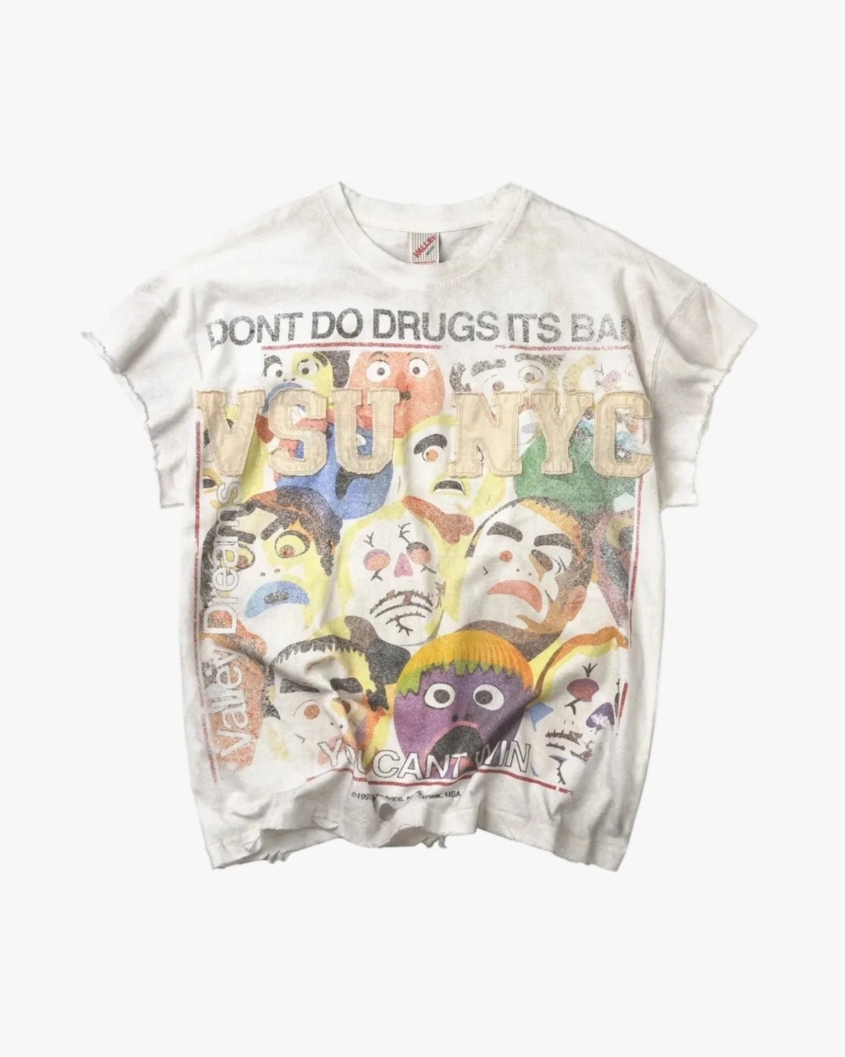 Vale Forever No Drugs Tank White