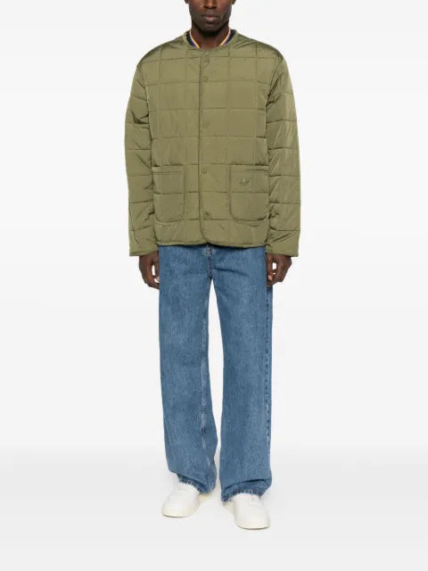 adidas quilted buttoned jacket