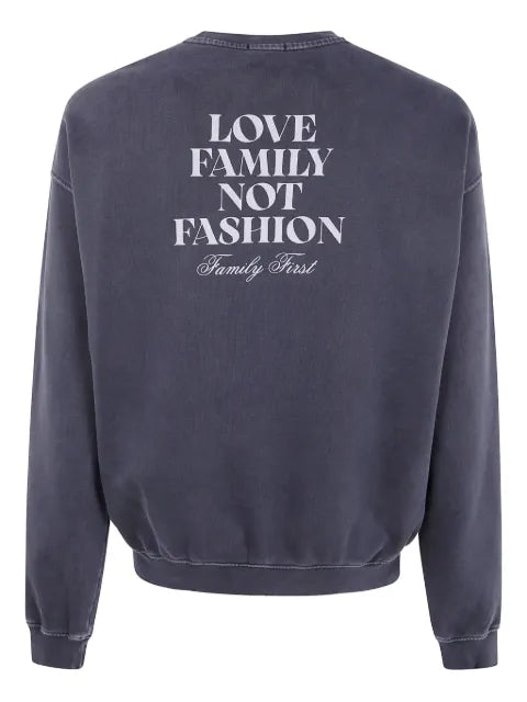 Family First graphic sweatshirt