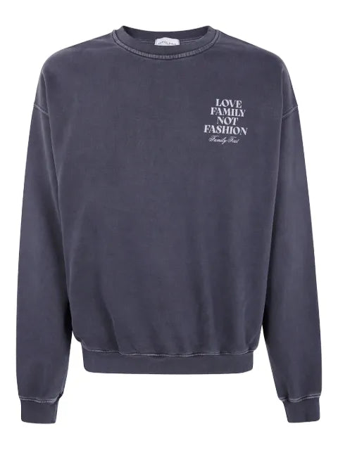 Family First graphic sweatshirt