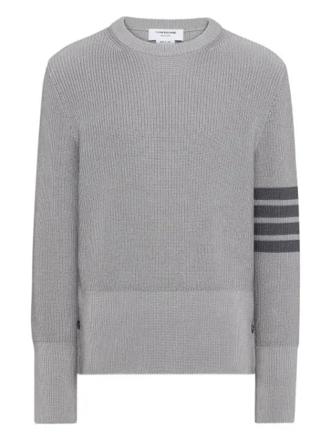 Thom Browne cardigan stitch 4-Bar pullover