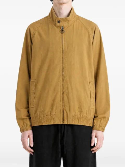 Barbour raglan-sleeve cotton jacket