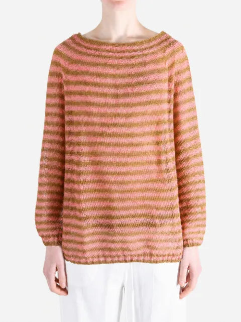 Daniela Gregis striped linen sweater