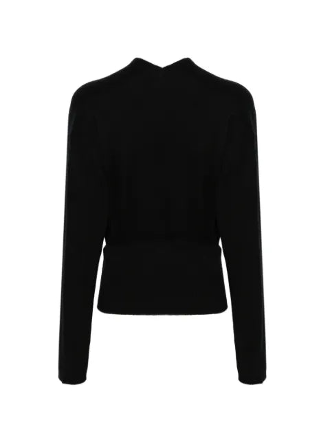 extreme cashmere Ella wrap-around cardigan
