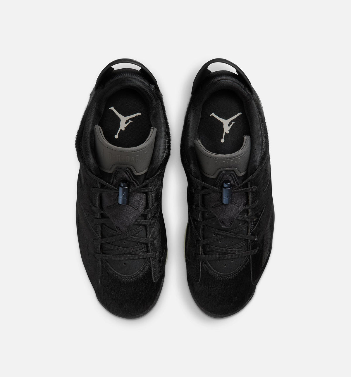 Air Jordan 6 Retro Low Blackout Women's Lifestyle Shoes - All Black