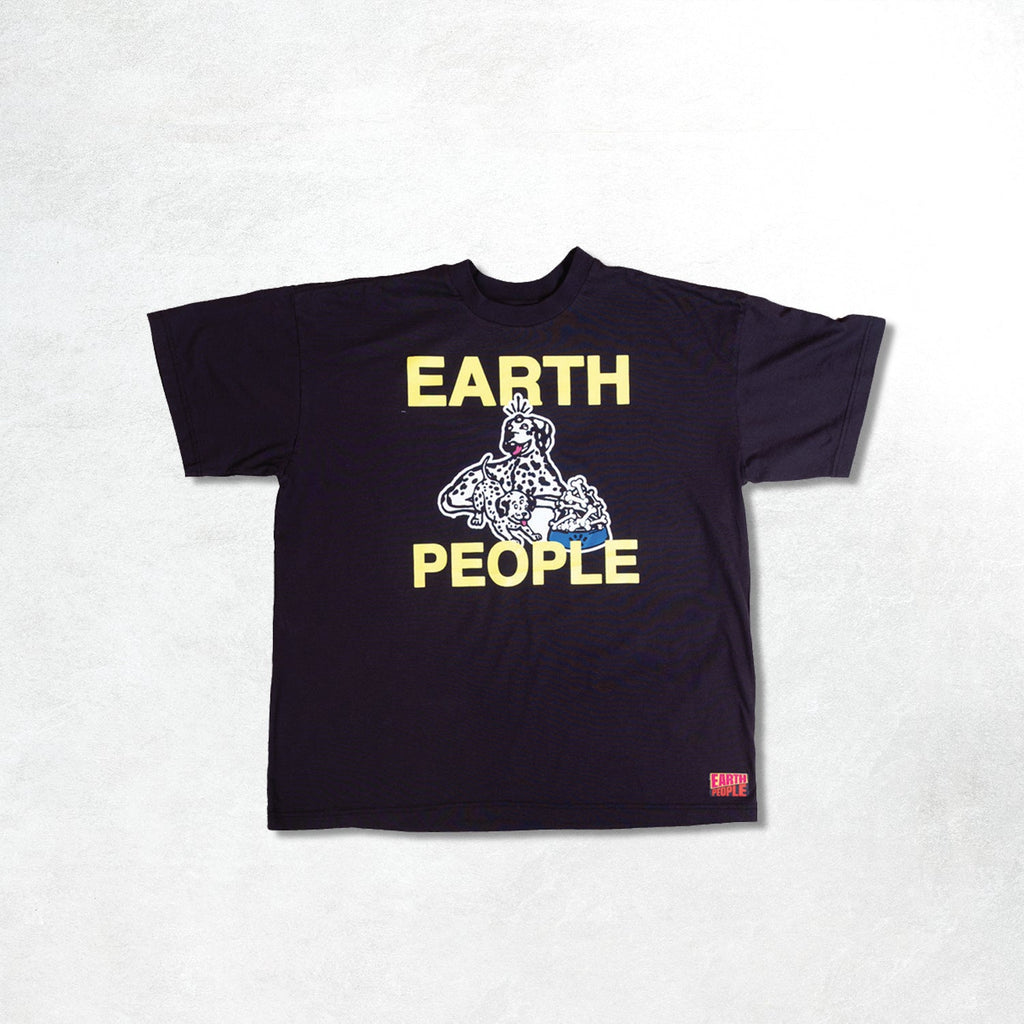 Earth People Johnson Tee: Black