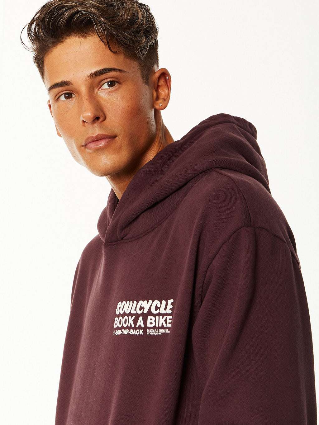 MAROON PHONE PRYCE HOODIE