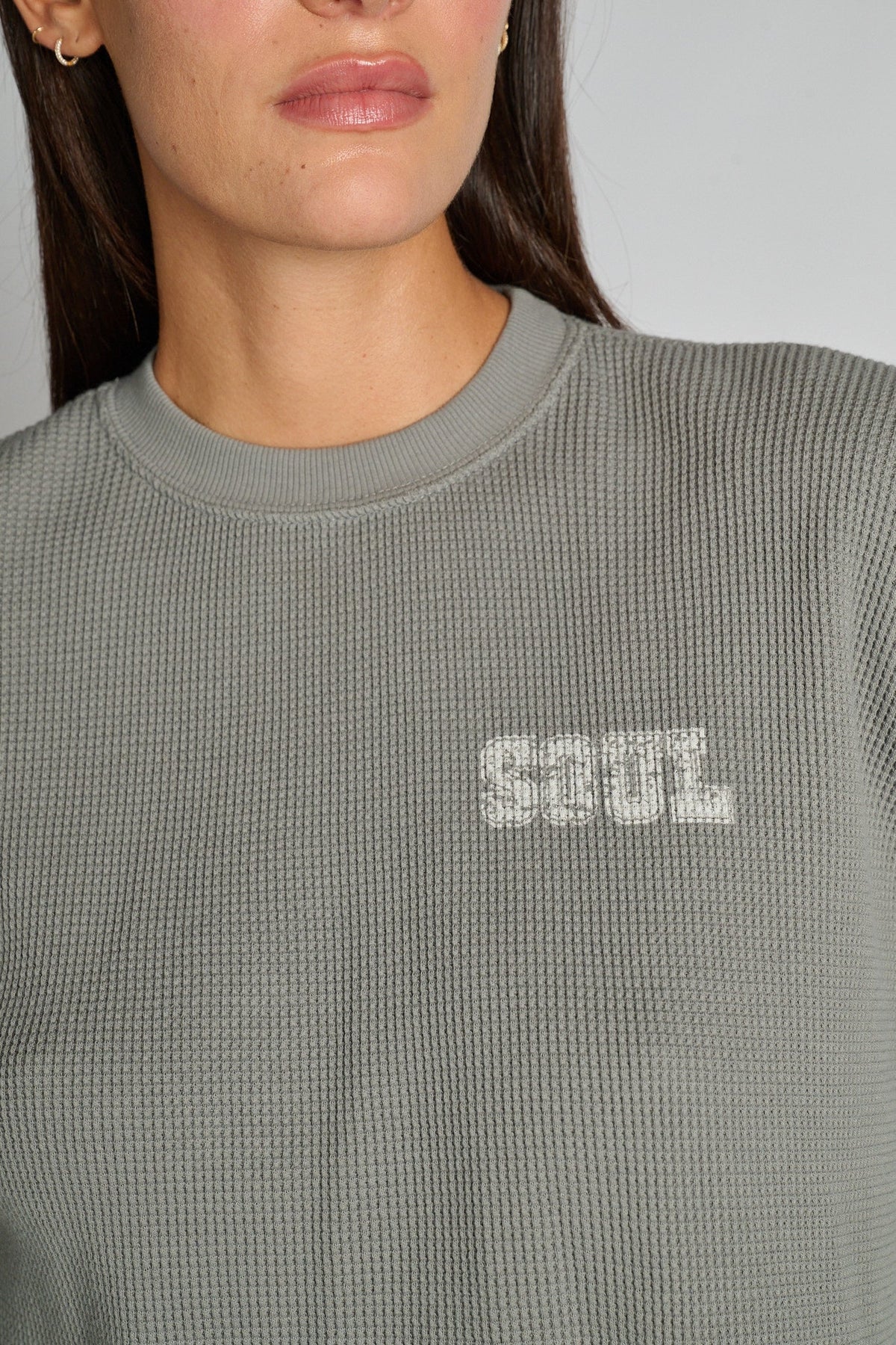 Julia Long Sleeve Waffle