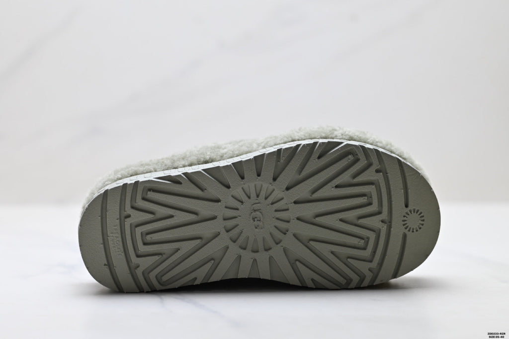 UGG Slipper Evolution Fluffy Platform Slides