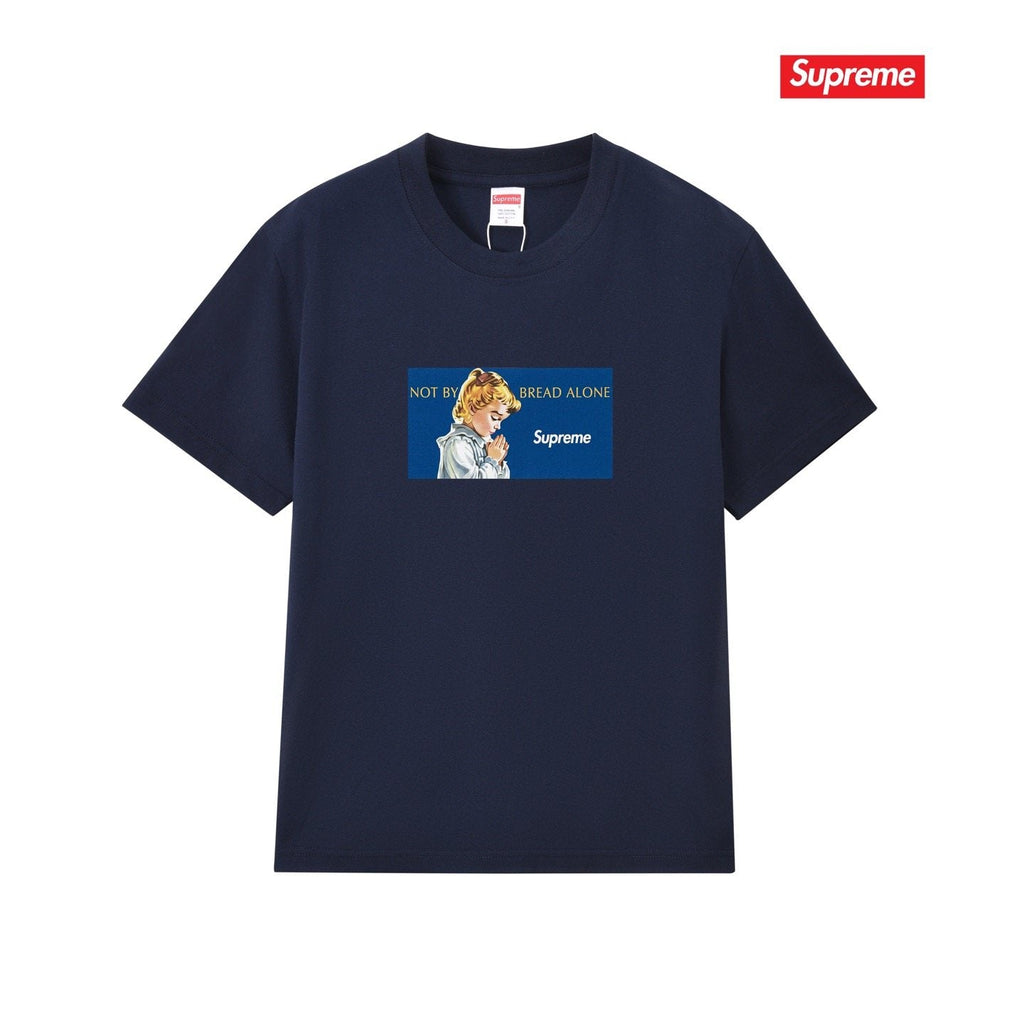 Supreme Blue Rectangle Graphic T-Shirt