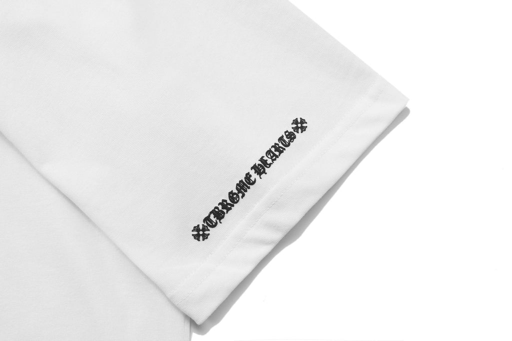 Chrome Hearts Sanskrit Letter Print Pocket T-Shirt