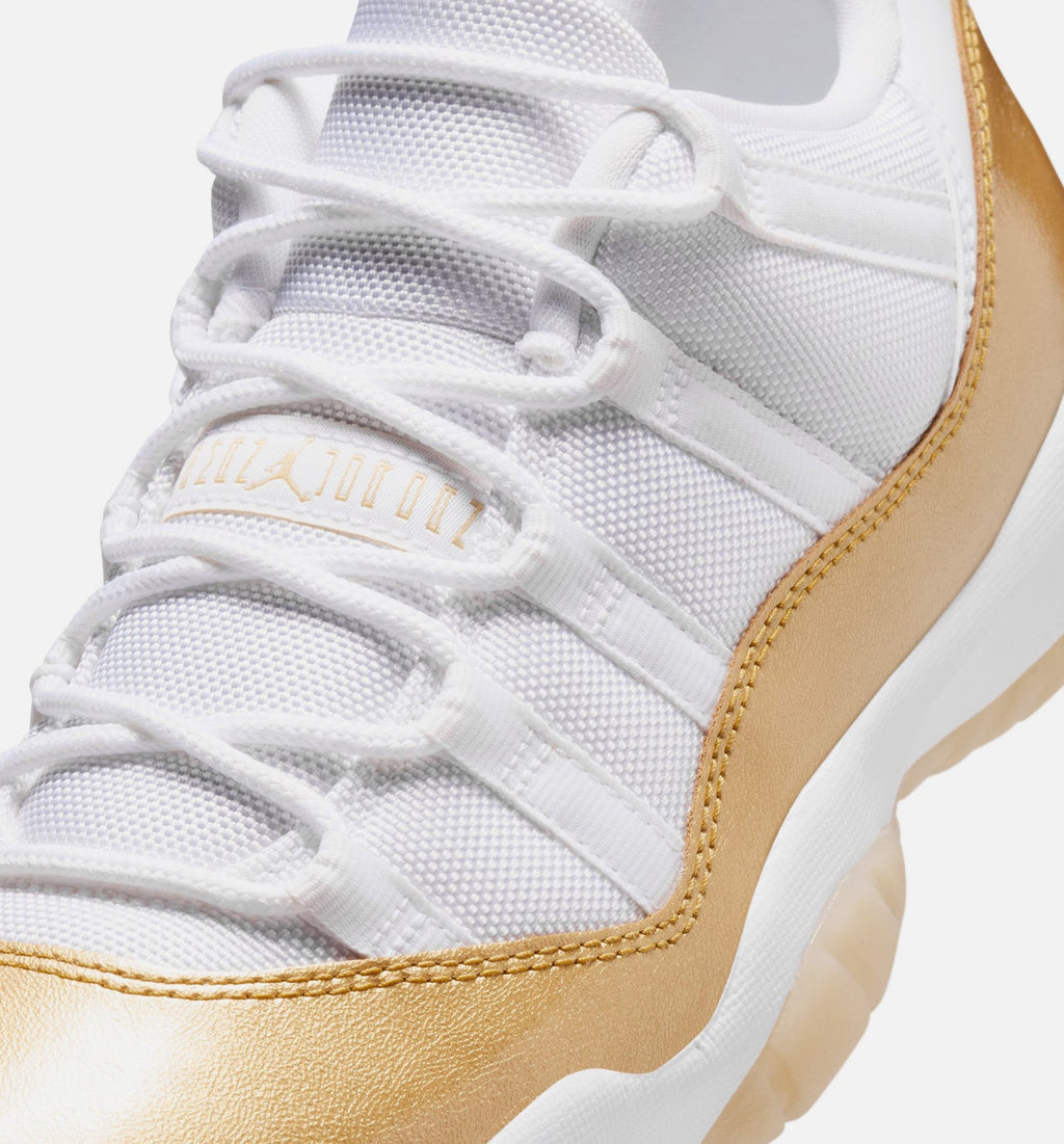 Air Jordan 11 Retro Low "Mother's Day" Women's Shoe – White/Metallic Gold/Team Gold