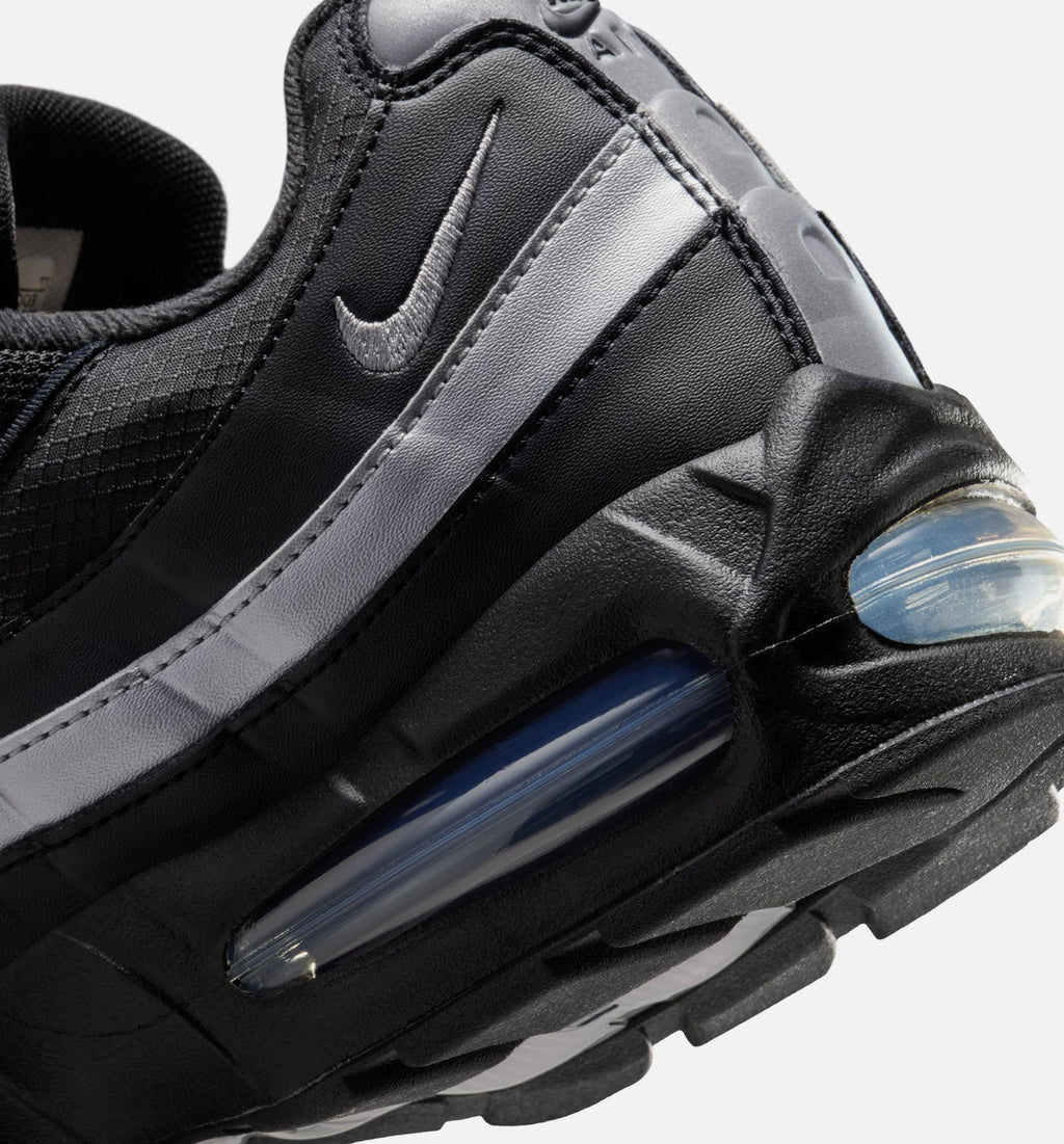 Air Max 95 Big Bubble OG Reflective Accents – Men's Lifestyle Shoe in Black/White/Metallic Silver