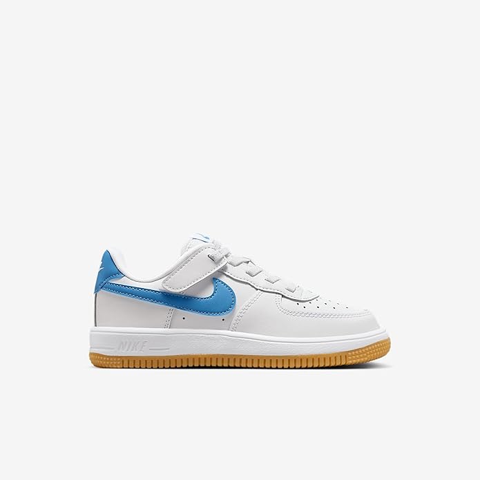 Little Kid's Nike Air Force 1 Low Easyon White/Blue Beyond (FN0237 115)